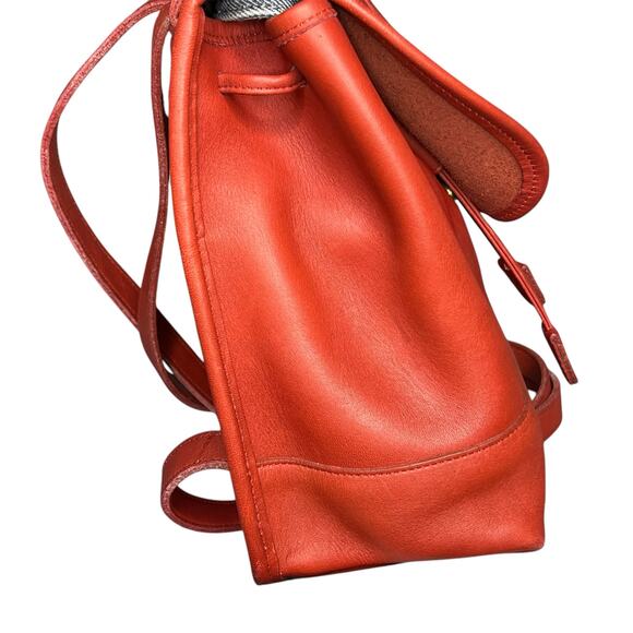 Rare Red COACH Vintage Daypack Backpack 9960 - Picture 7 of 14